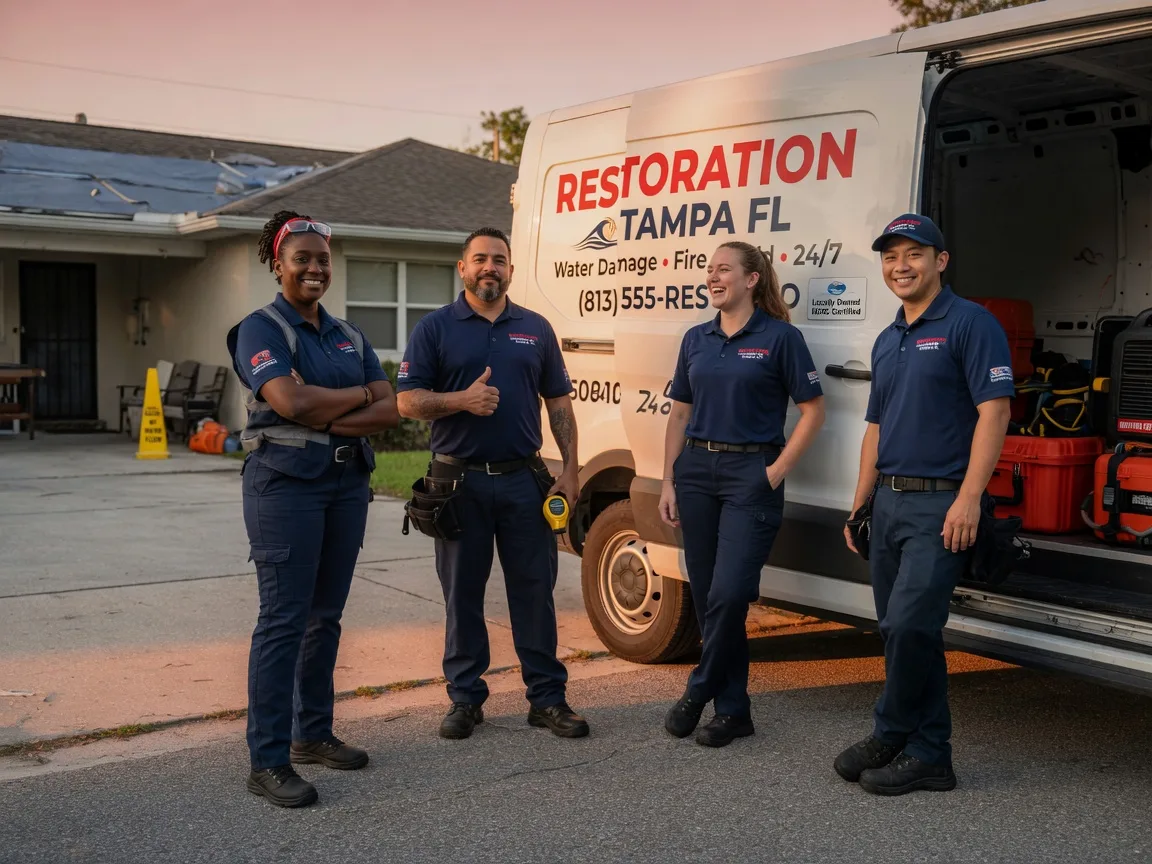 Water Damage Restoration company in Marietta, MS